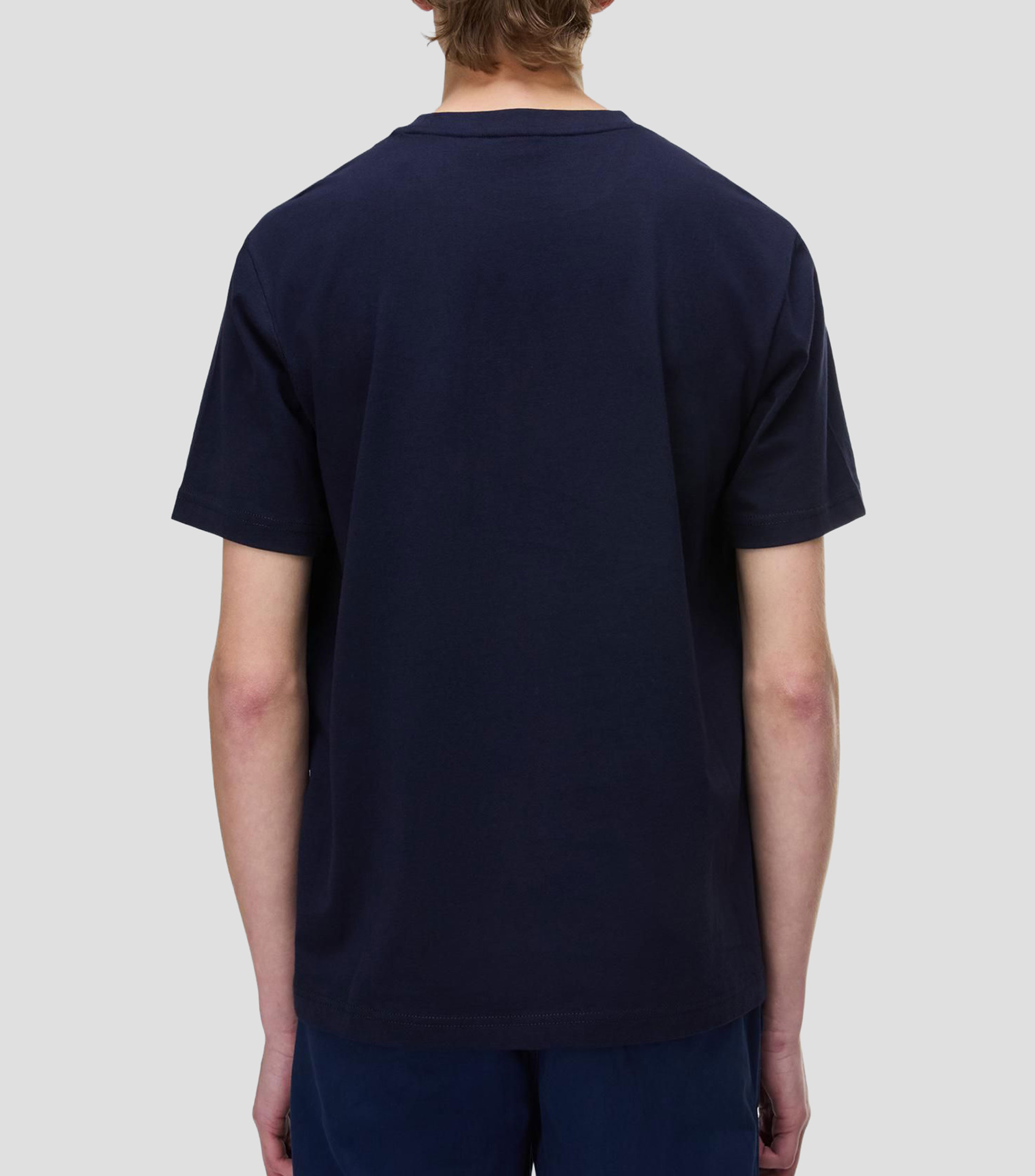 Playera cuello redondo manga corta lisa Box Logo Hombre
